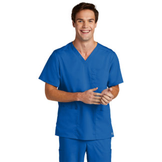 WonderWink® Men's Premiere Flex™ V-Neck Top