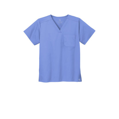 WonderWink® Unisex WorkFlex™ Chest Pocket V-Neck Top - Image 8