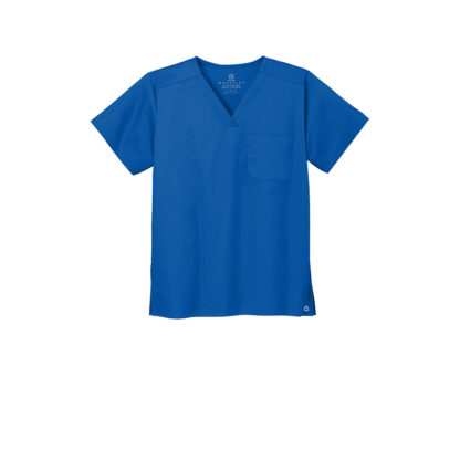 WonderWink® Unisex WorkFlex™ Chest Pocket V-Neck Top - Image 5