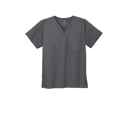 WonderWink® Unisex WorkFlex™ Chest Pocket V-Neck Top - Image 10