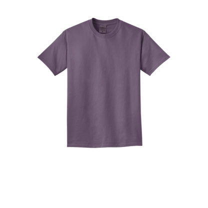Port and Company Beach Wash Garment Dyed Tee Vintage Plum