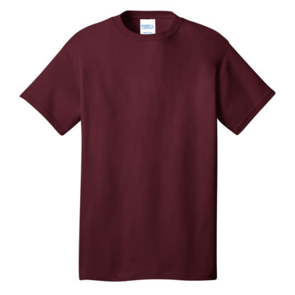 Port and Company Core Cotton Tee Athletic Maroon