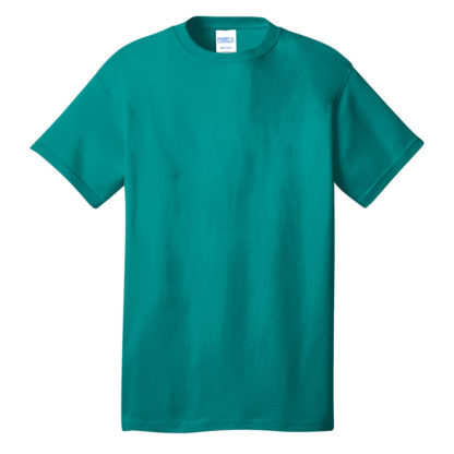 Port and Company Core Cotton Tee Bright Aqua