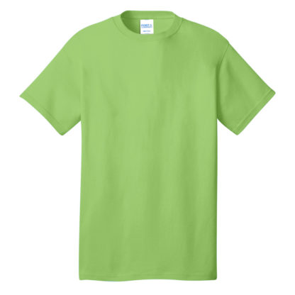 Port and Company Core Cotton Tee Lime