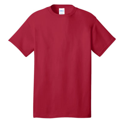 Port and Company Core Cotton Tee Red
