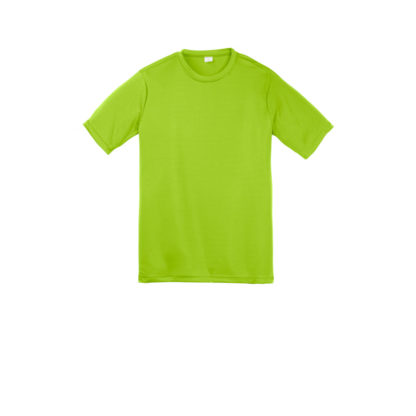 Sport Tek Youth PosiCharge Competitor Tee Lime Shock
