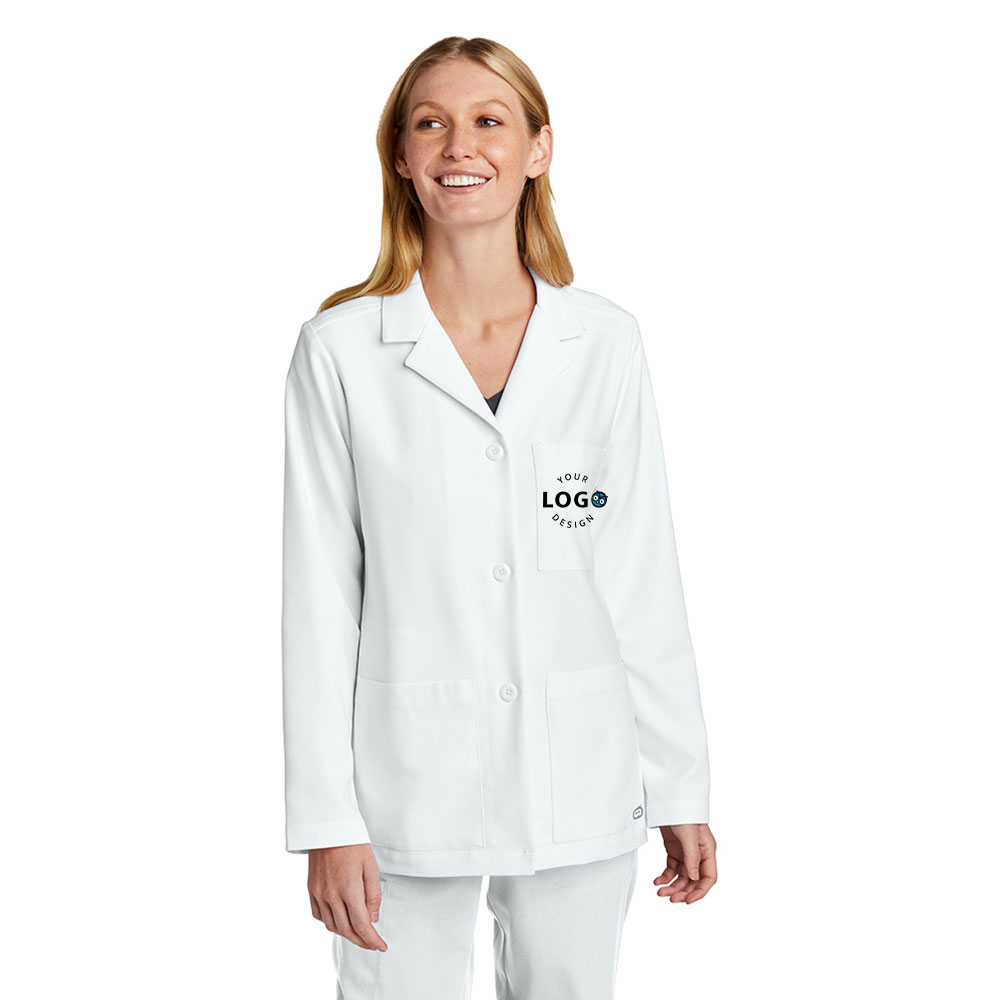 Lab coat sales with logo